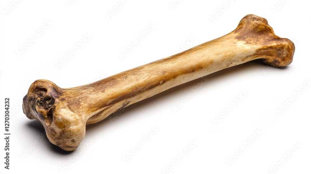 Isolated Dog Bone on White Background for Pet and Animal Use Isolated Dog Bone on White Background for Pet and Animal Use