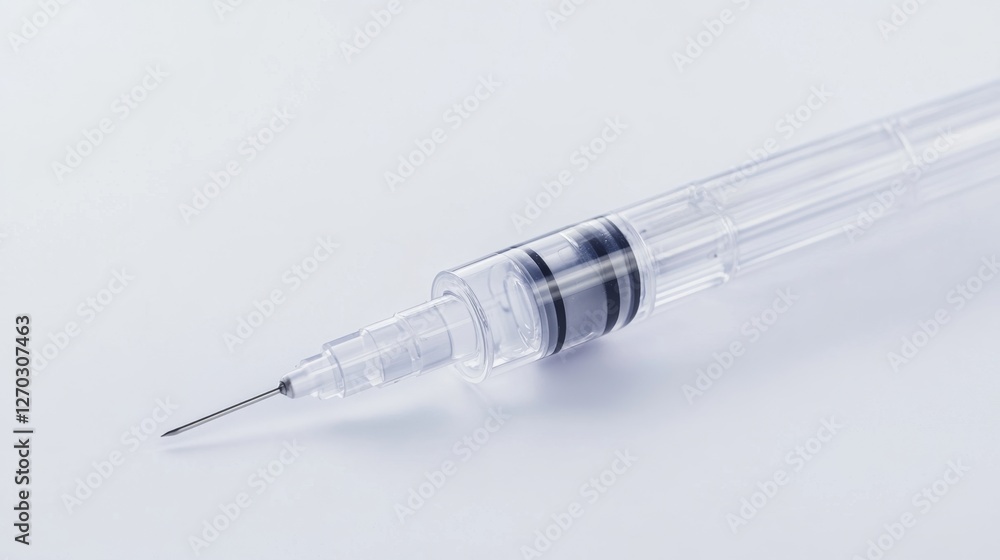 Insulin Pen Syringe Isolated on White Background for Medical Use Insulin Pen Syringe Isolated on White Background for Medical Use