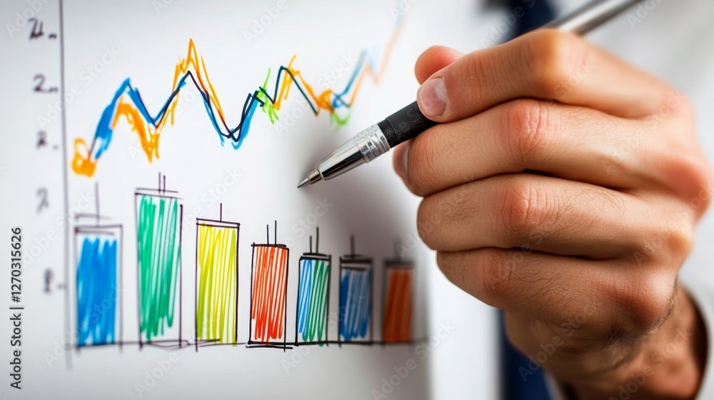 Close Up of Business Professional Writing Goals on Paper Close Up of Business Professional Writing Goals on Paper