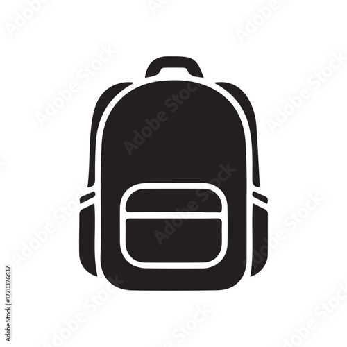 School Bag Icon | Student Bag Vector Illustration
Backpack Symbol | Camping and Hiking Bag Icon
Minimalist Backpack Icon | Education and Outdoor Gear.