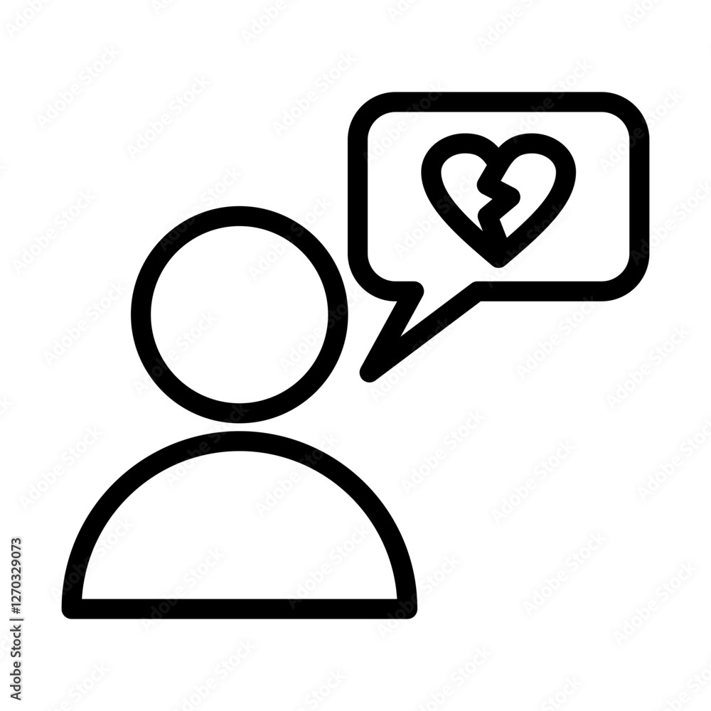 heart icon vector
