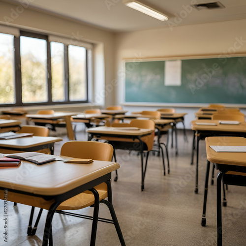 classroom in school