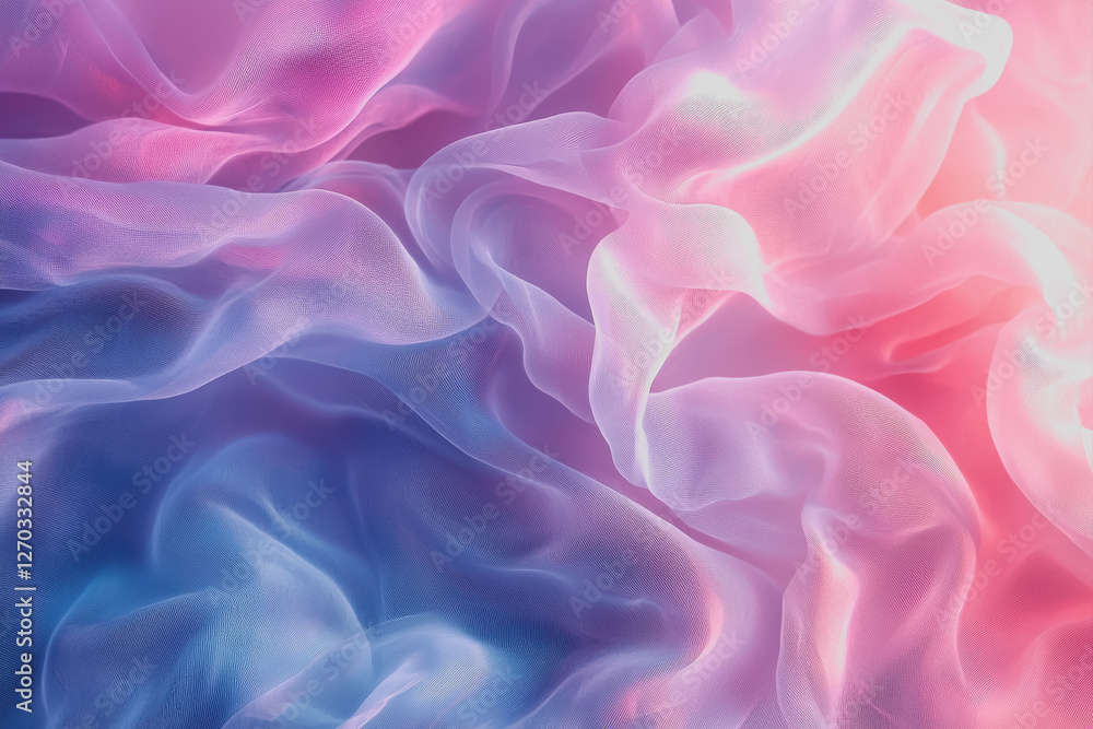 Fototapeta premium Pink and blue abstract background design with gradient color blending for creative use