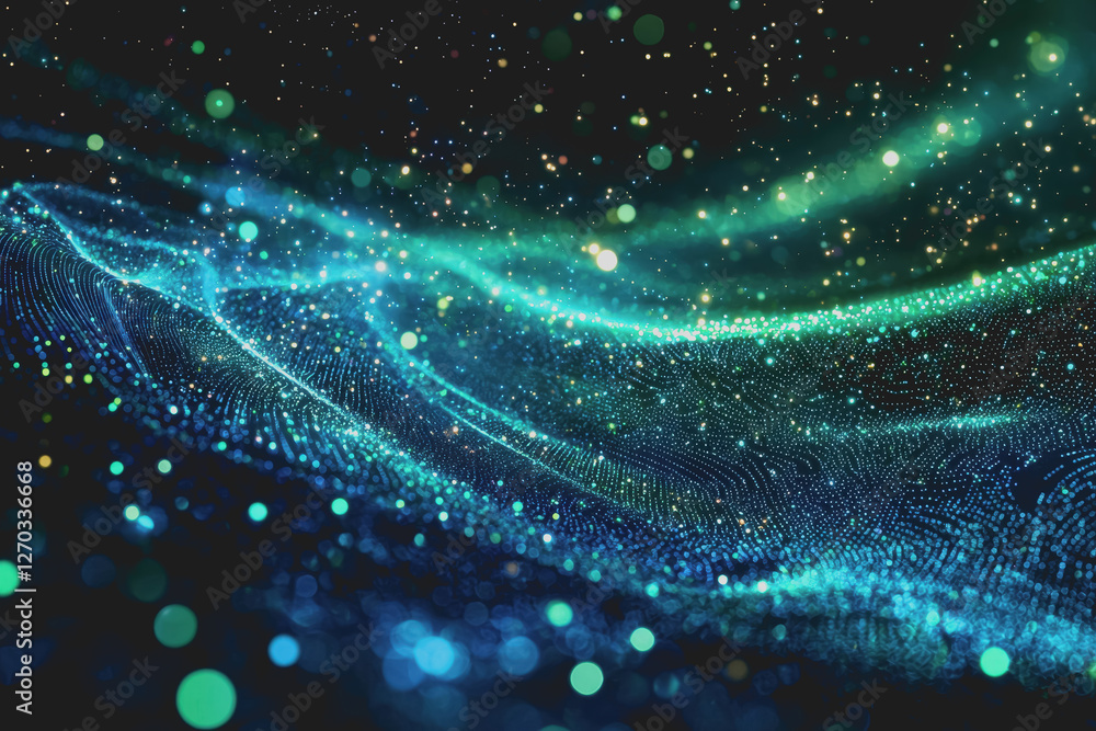 Abstract background design featuring glowing lights in vibrant colors with a smooth flowing pattern Abstract background design featuring glowing lights in vibrant colors with a smooth flowing pattern