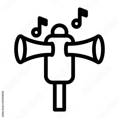 megaphone Line Icon