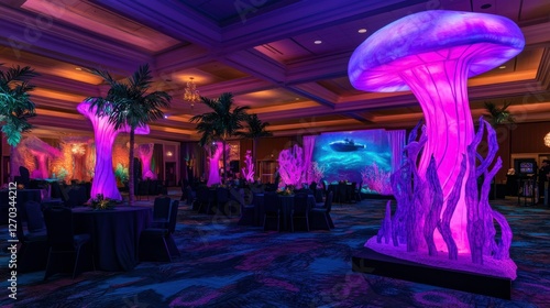 Vibrant Marine-Themed Art Installations for Events