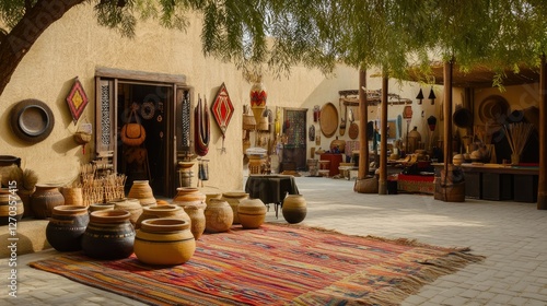 Traditional Arabian Souk: A Glimpse into Heritage