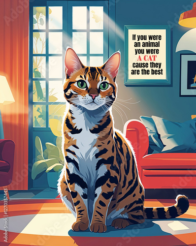 If you were an animal you were a cat