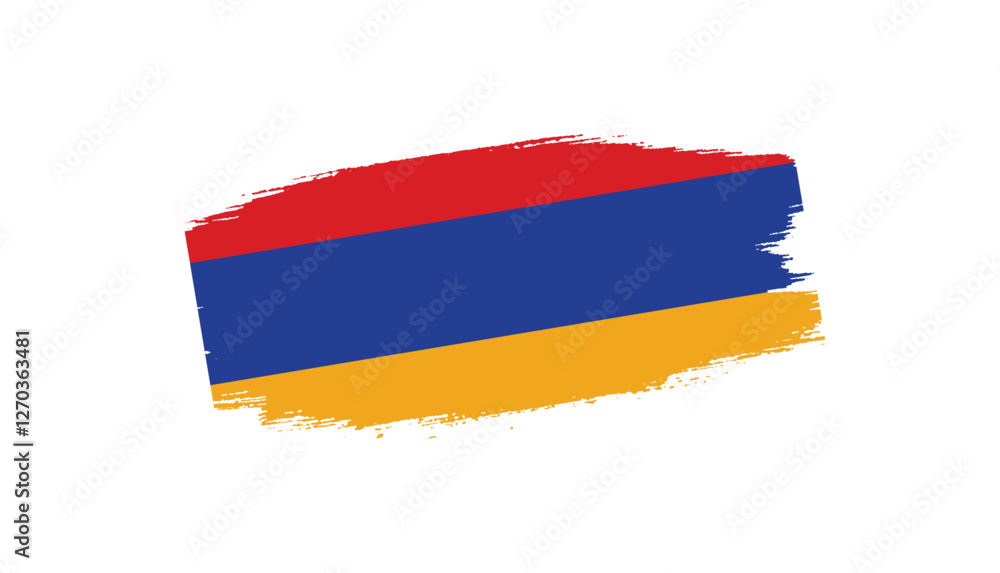 Obraz premium Vector Brush Grunge Flat Icons