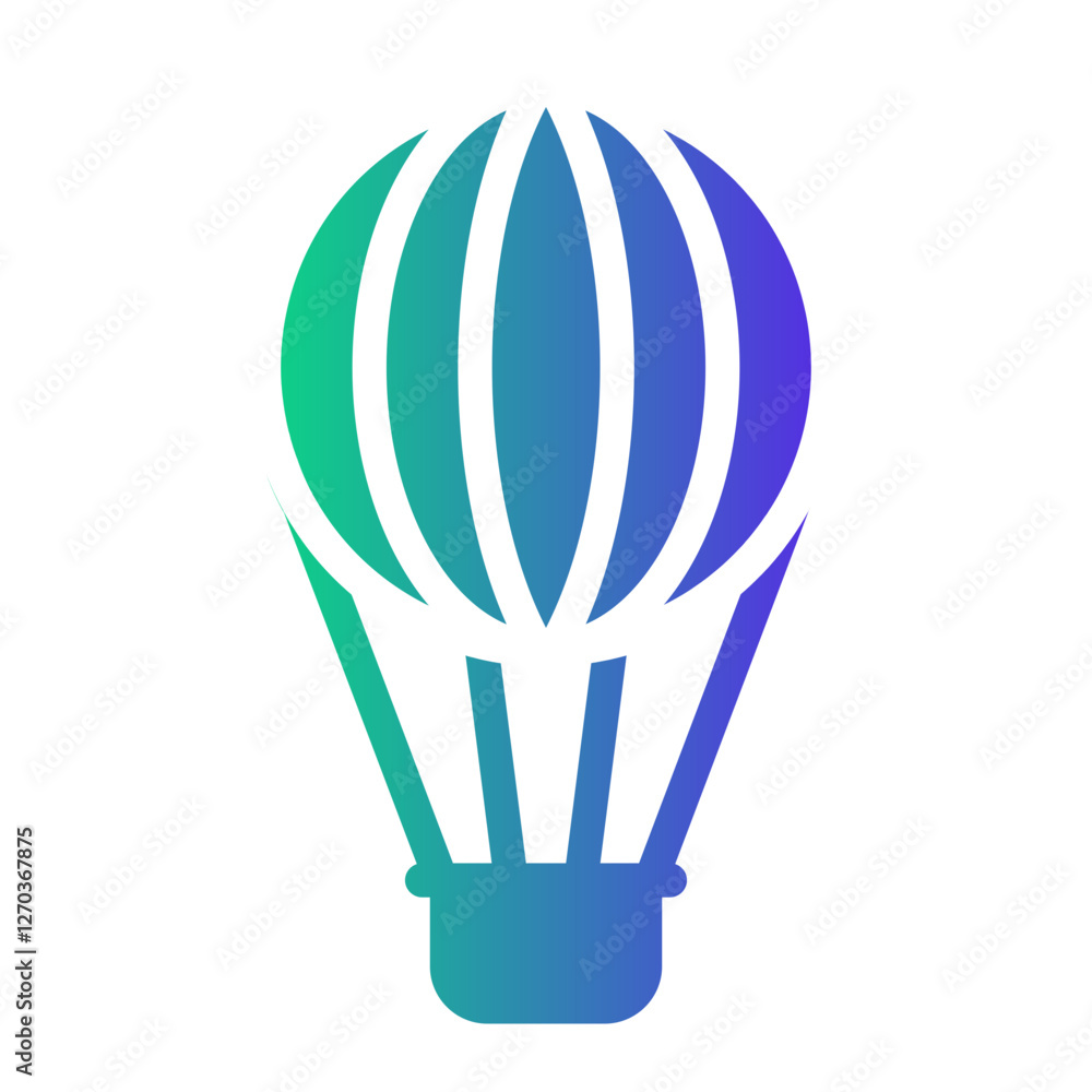 Fototapeta premium balloon Gradient icon