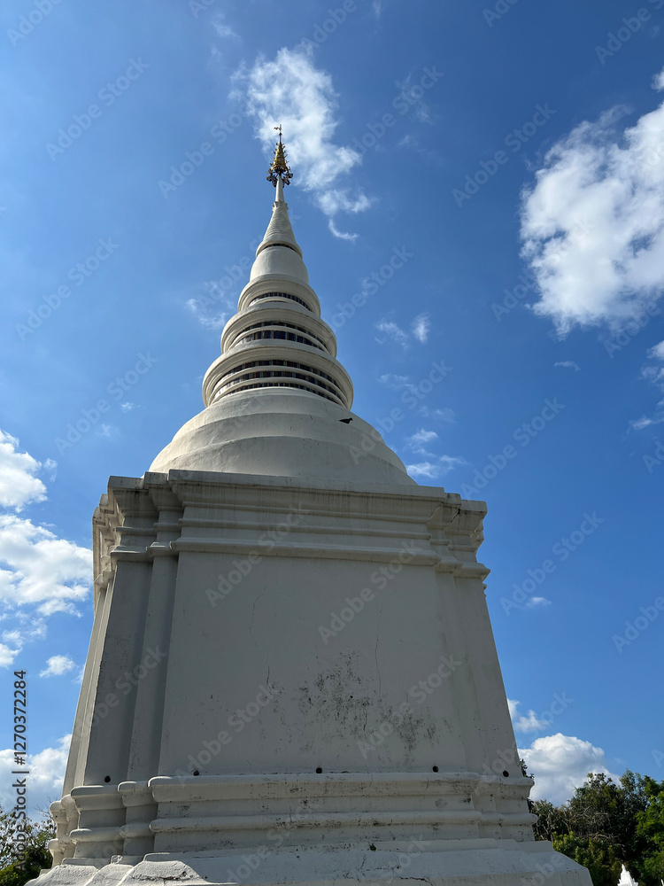 Stupa at Wat Suan Dok in Chiang Mai