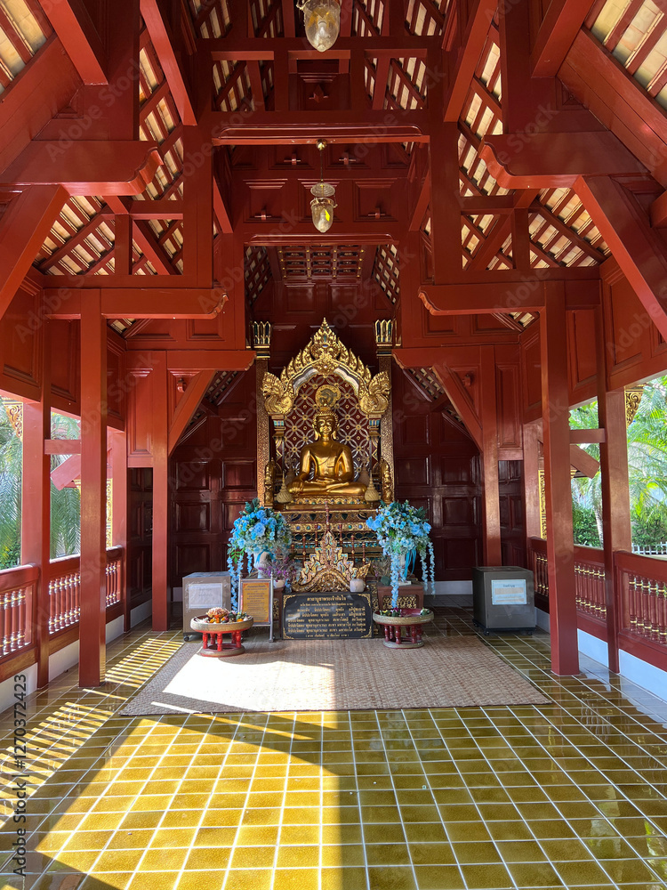 Wat Phra Singh Woramahawihan Buddhist temple in Chiang Mai