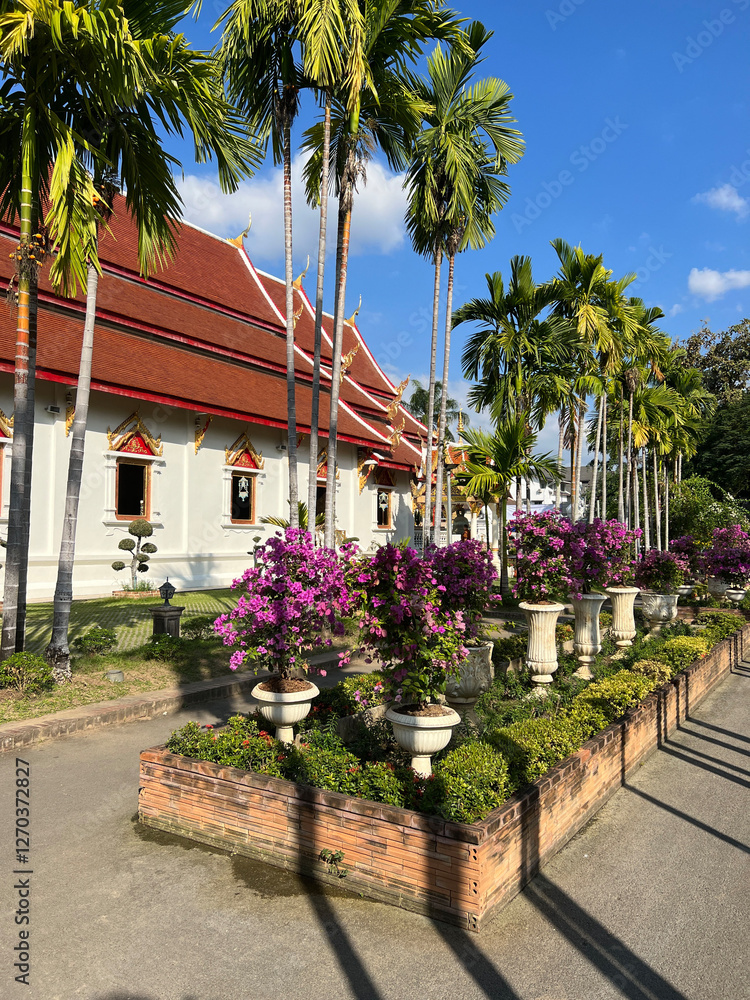 Wat Phra Singh Woramahawihan Buddhist temple in Chiang Mai