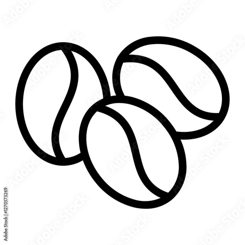 coffee bean Line Icon