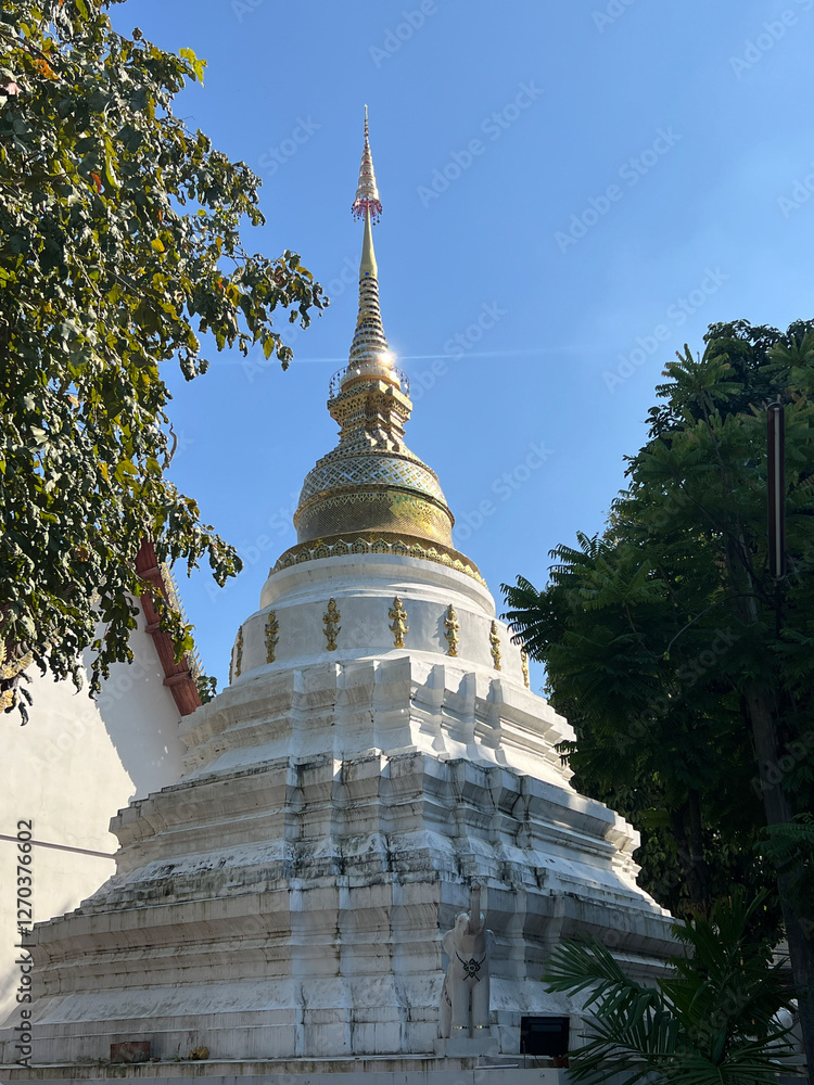 Wat Lam Chang Buddhist temple in Chiang Mai