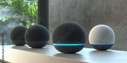 Smart Speaker And Voice Assistant,  photo