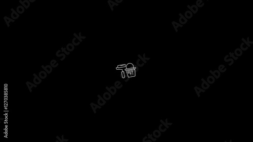 Roller icon animation