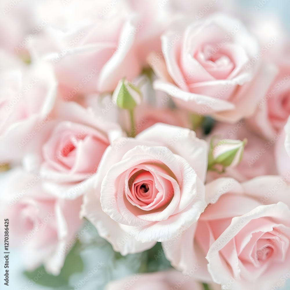light pink roses in soft color and blur style for background. sweet color flower petals in soft color, sweet color roses flowers in pastel tone with blurred style for background pattern texture. light pink roses in soft color and blur style for background. sweet color flower petals in soft color, sweet color roses flowers in pastel tone with blurred style for background pattern texture.