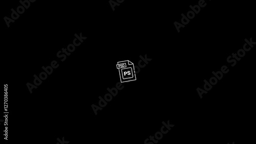 PSD file animation