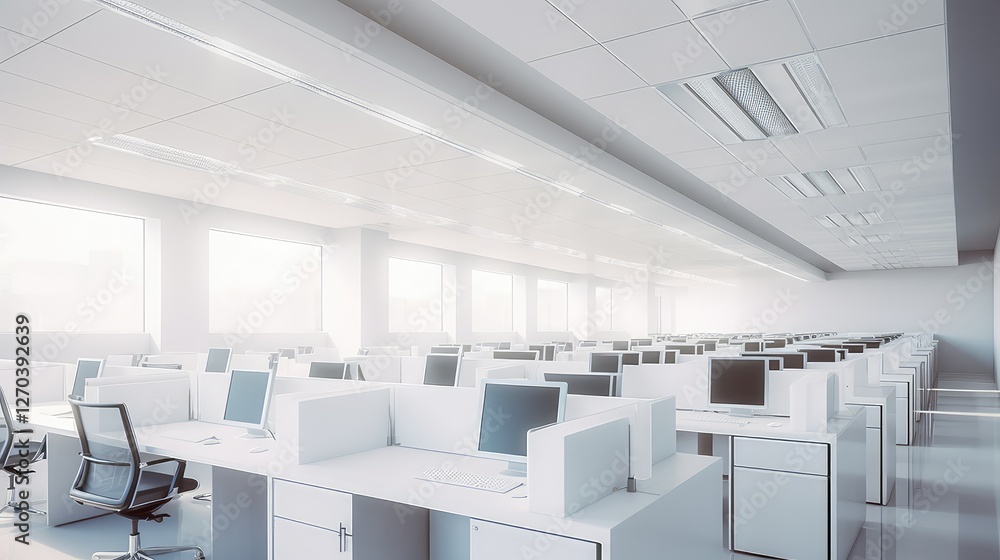 cubicles office space white cubicles office space white