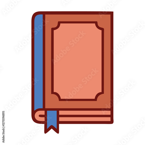 Elegant Hardcover Book Icon