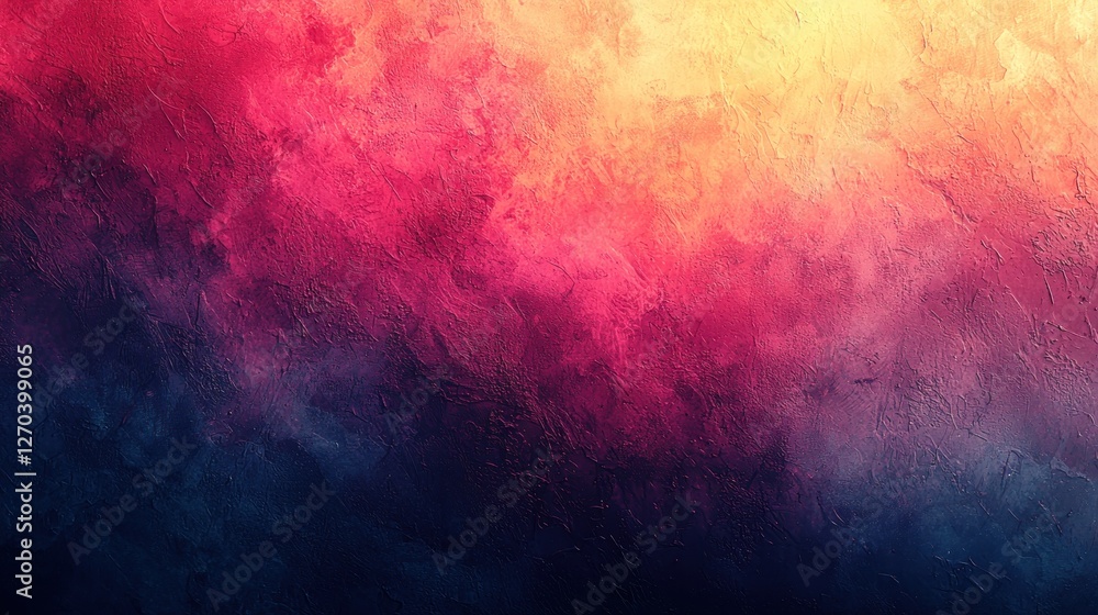 Fototapeta premium Abstract Colorful Textured Background Vibrant Pink Red Orange and Blue Hues