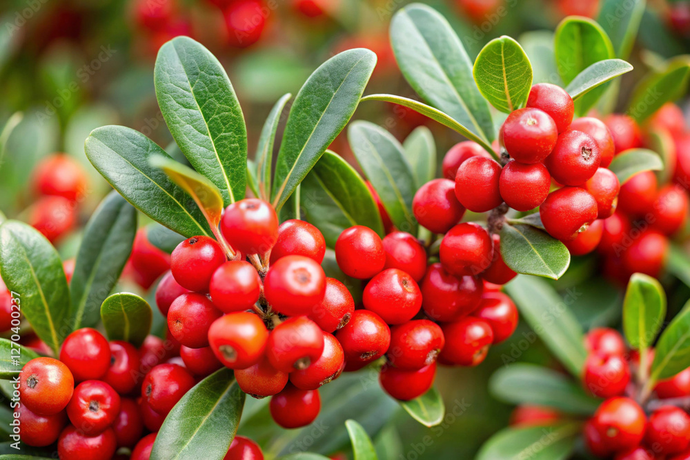 Obraz premium Buffaloberry fruit images. Fresh fruits close-up photography. Fruit marketing, advertising and blog stock photos.