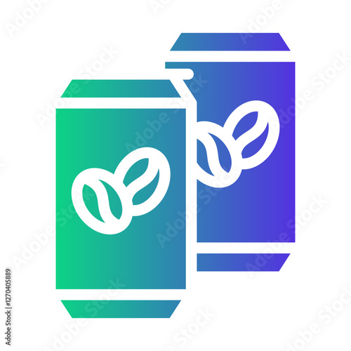 coffee can Gradient icon