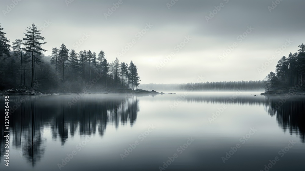 Fototapeta premium serenity grey skies