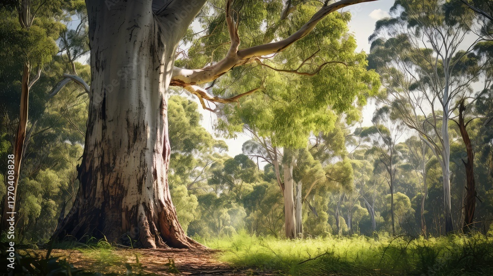 Fototapeta premium bark gum tree