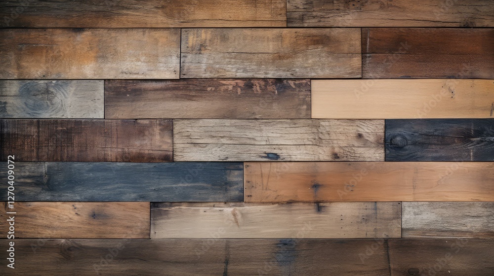 Naklejka premium reclaimed textured wood background