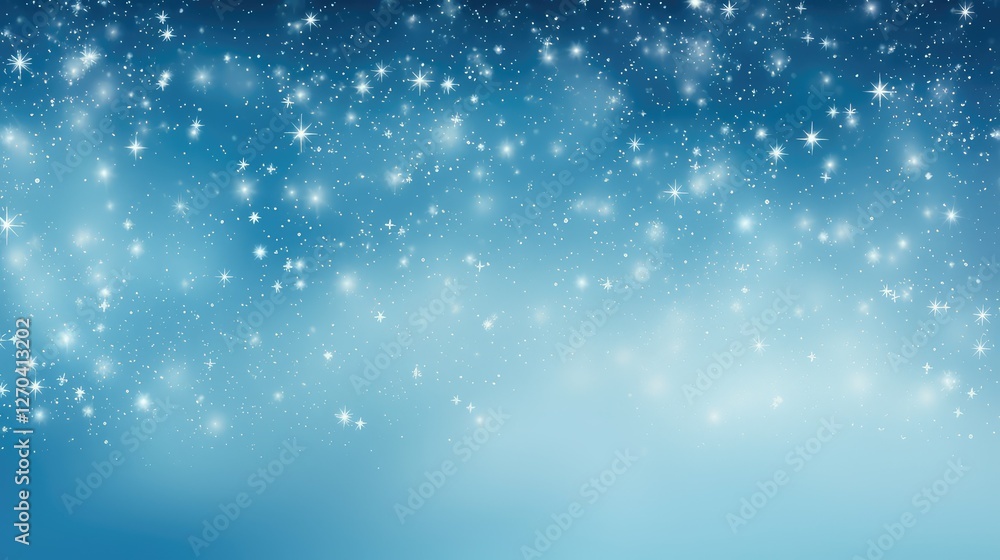 Fototapeta premium twinkling soft blue background