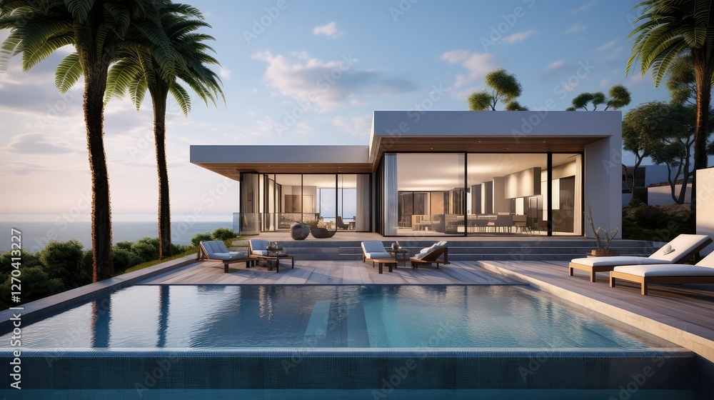 Fototapeta premium views happy holiday house