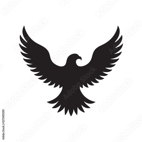 Eagle Vector Silhouette Birds Flying Logo