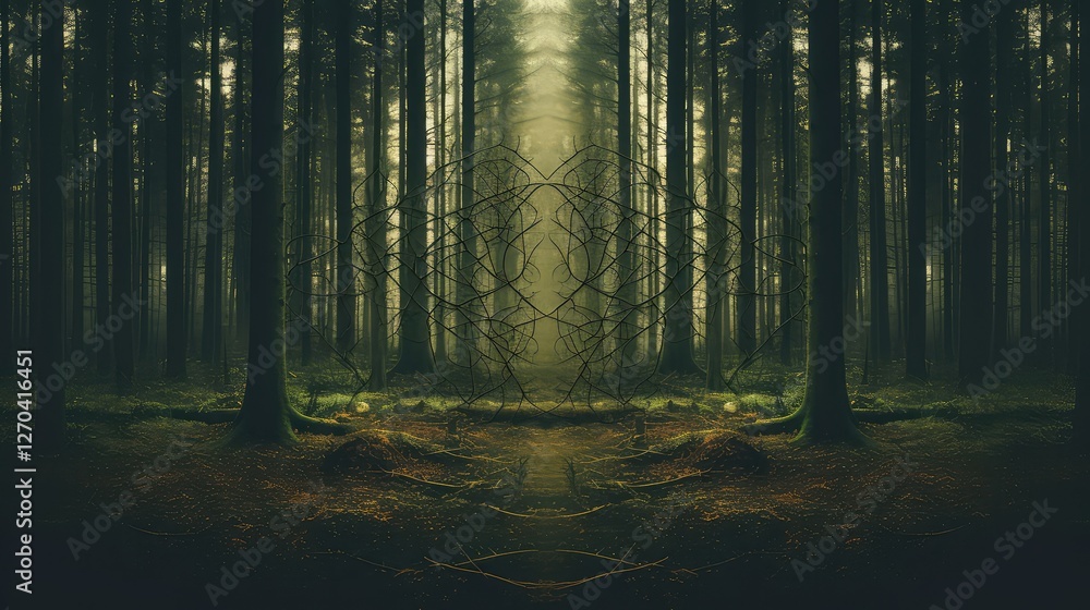Fototapeta premium height tree graph