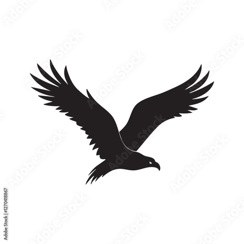 Eagle Vector Silhouette Birds Flying Logo