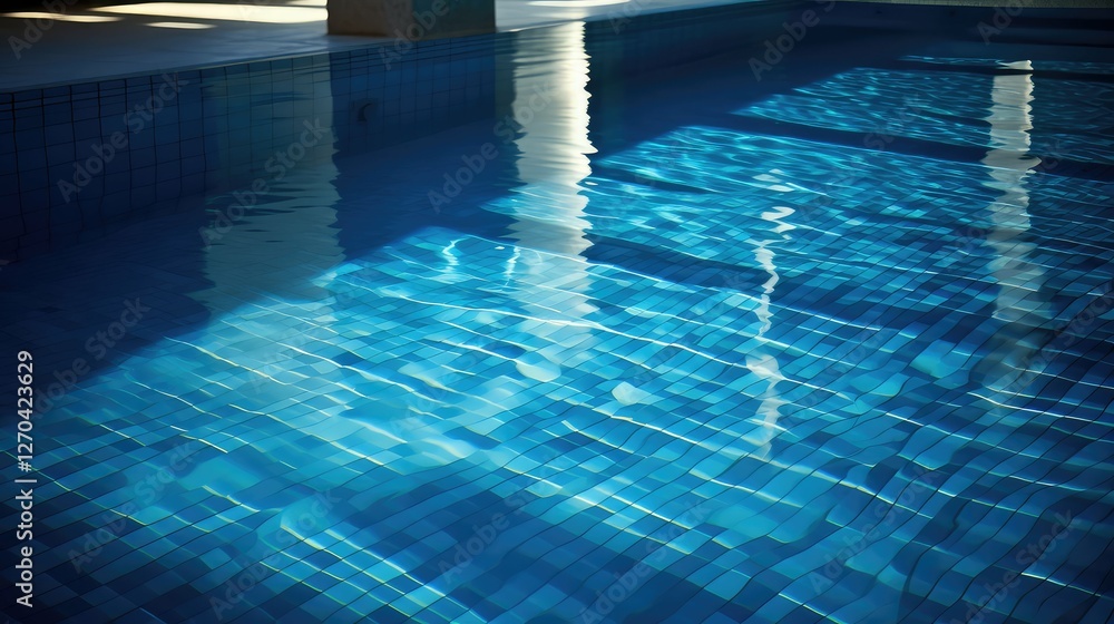 Obraz premium ripple light through water