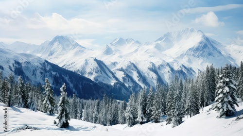 Wallpaper Mural forest wood pine Torontodigital.ca