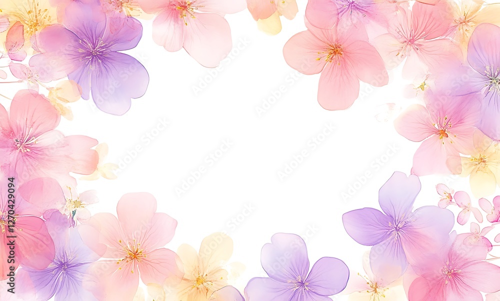 Ultra-Realistic Floral Frame – Stunning White Background for Text & Graphics Ultra-Realistic Floral Frame – Stunning White Background for Text & Graphics