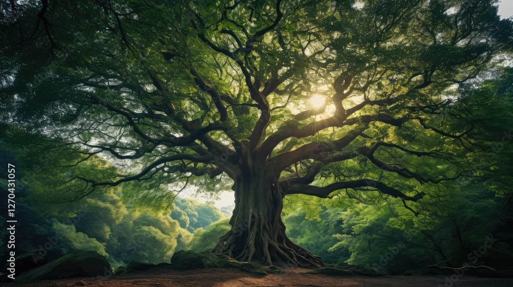 Fototapeta premium majestic growth tree