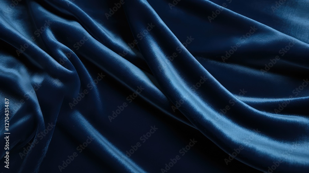 Obraz premium plush fabric blue