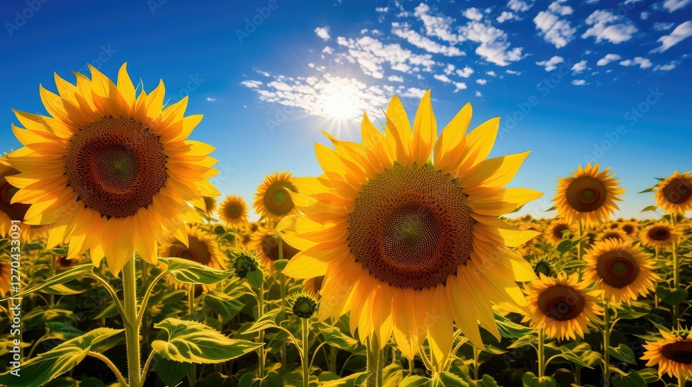 Obraz premium energy sun heat