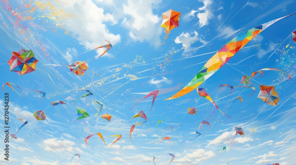 Obraz premium designs pale blue sky