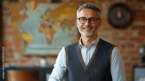 Sustainable Businesses A businessman, a beacon of hope, delves into the depths of CO is insidious effects, uncovering the urgent need to address global warming and pave the way for sustainable