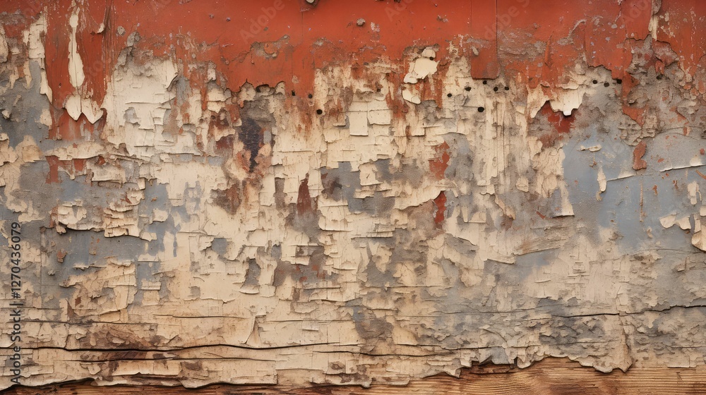 Obraz premium peeling chipped texture