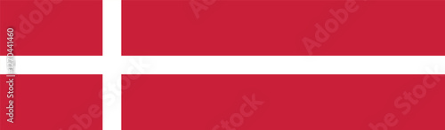 Free Download Flag of Denmark. Denmark flag long banner digital vector illustration - GFXLoad