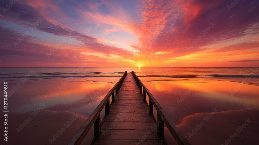 Fototapeta premium hues light path