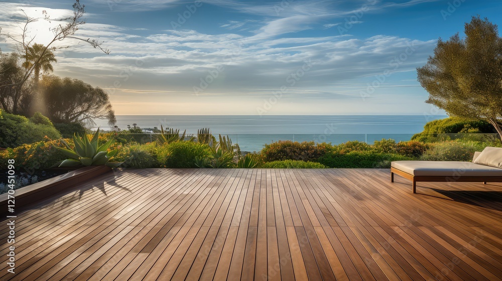Obraz premium ocean wood decks
