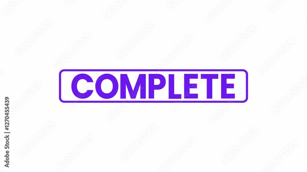 Complete text animation. Alpha matte with transparent background 4K resolution. Complete text animation. Alpha matte with transparent background 4K resolution.
