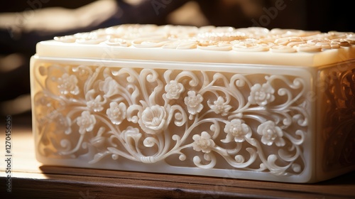 intricate alabaster box